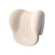 thumbnail image 4 of Cojín cervical con memoria para reposacabezas de silla de oficina, cojín cervical ergonómico para silla de trabajo, ideal para personas sentadas Beige Gris, 4 of 8