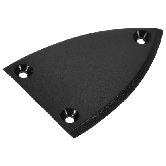 unbranded 1Ud Truss Rod Cover Negro Con 3 Orificios Para Protección De Guitarra Eléctrica Y Bajo