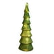 thumbnail image 3 of Árbol de Navidad de mesa con figura luminosa, decoración romántica navideña. Verde de siete capas, 3 of 9