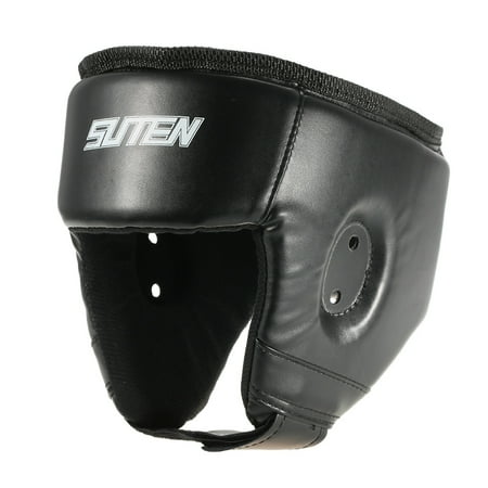 - Boxing Training Headgear Head Guard Martial Arts Kick Sparring Helmet Gear Face Head Protector