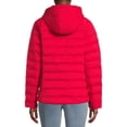 thumbnail image 3 of Time and Tru Women's and Plus Packable Stretch Zip Up Puffer Jacket, 3 of 5