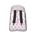 thumbnail image 3 of Kdxio Pink Paw for Double Compartment Pen Case Oxford Organizer with Zipper Pockets for Students Artists, 3 of 7