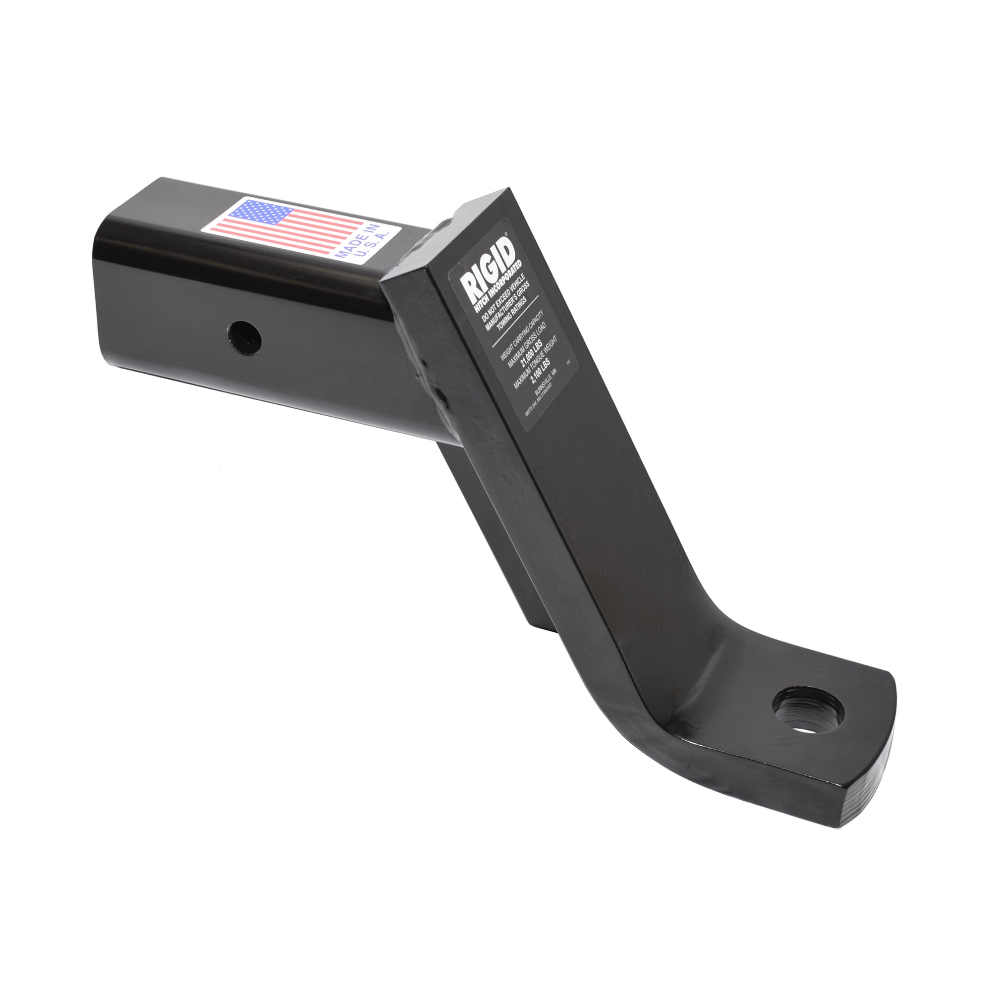 Rigid Hitch (HUB33710) Class V Hitch Ball Mount For 3 Inch Ford OEM