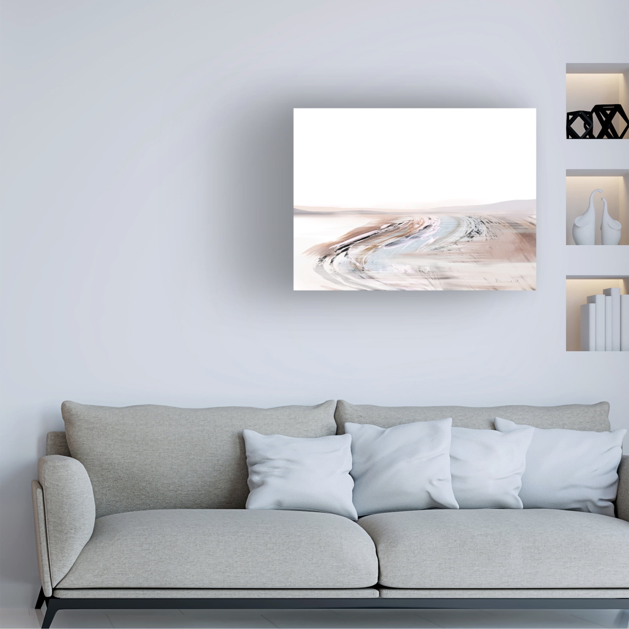 Trademark Fine Art Dan Hobday Creek Canvas Wall Art