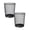 O578 Black 10.2×9.1×7.3" 2Pack, variant on 2Pcs Deal Countdown! Waste Paper Dustbin Black Wire Heavy Duty Paper Bucket for Home Bureau A Wastepaper Set Other Cleaning Supplies Practical Home Decor 10.2" X 9.1" X 7.3" Happy 2026!