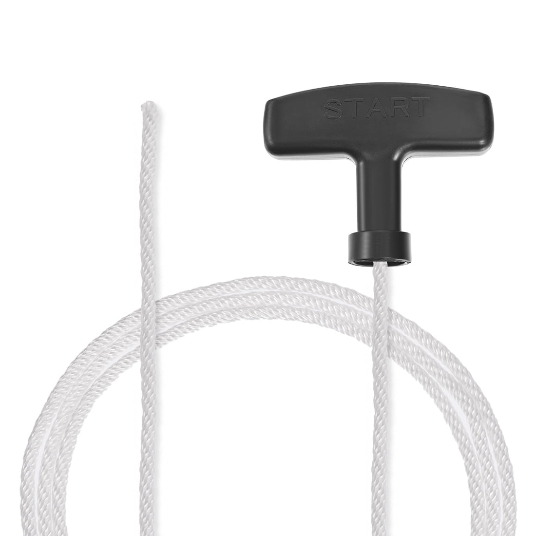 Recoil Starter Rope with Handle 0.95 Meter 3ft 3mm Diameter Polyester Pull Cord for 152F 154F