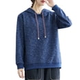 thumbnail image 1 of Moda mujer sudadera con capucha personajes coreanos con capucha de manga larga con cordón suelto abr Abanopi Grande, 1 of 7