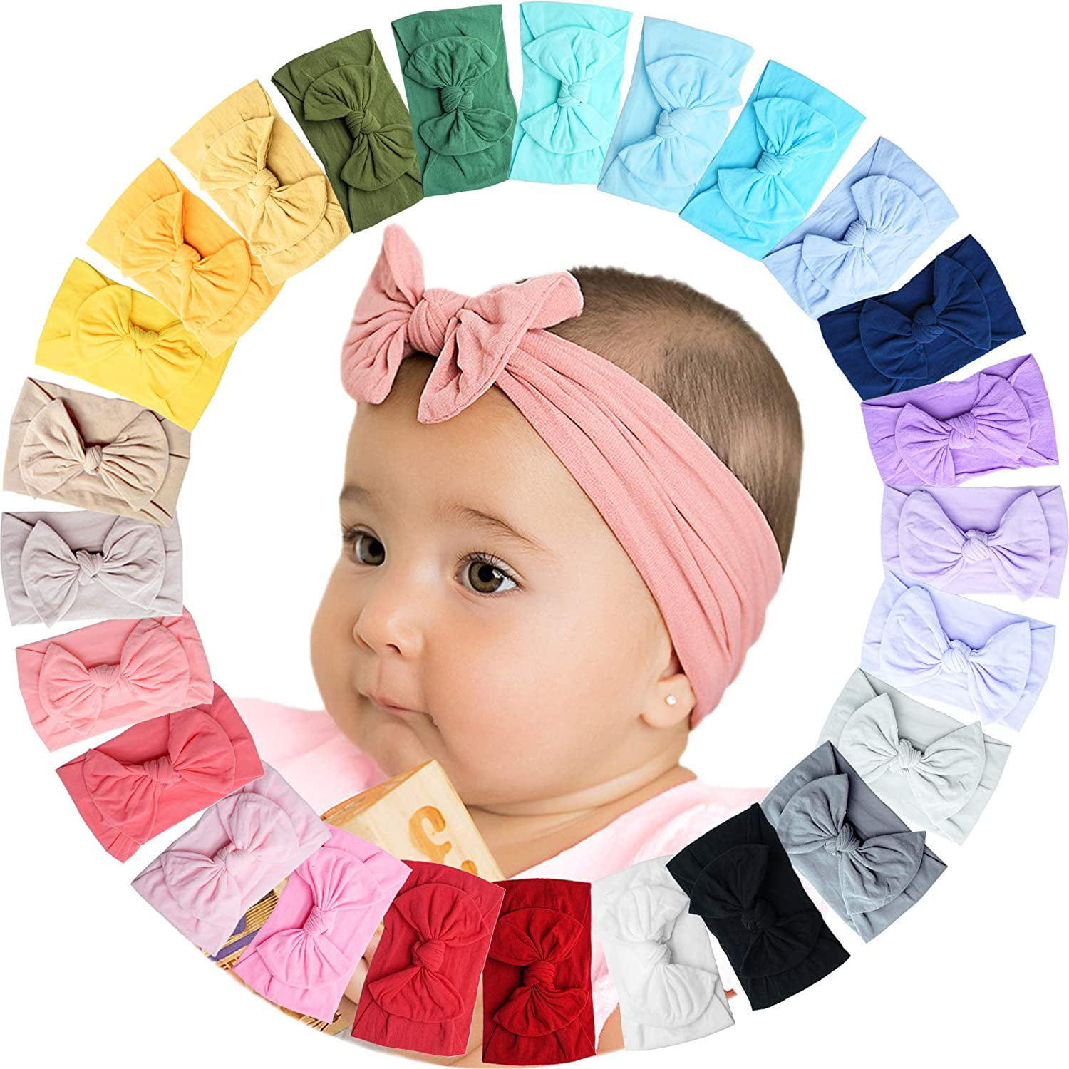 Cute Baby Girls Toddler Flower Unicorn Rainbow Headband Hair Band Clips Headwear 