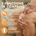 thumbnail image 3 of Glucosamine Chondroitin MSM Capsules - Joint Support Supplement - Relief for Back, Knees & Hands - 120 Capsules, 3 of 7