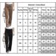thumbnail image 4 of Women Casual Adjustable Waist Cotton Linen Look Wide Leg Pants Summer Beach Loose Trousers, 4 of 4