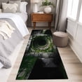 thumbnail image 5 of 2x6 Washable Runner Rug, Dried Well Non-Slip Hallway Runner for Entryway Kitchen Bedroom, 3D Abstract Ancient Mysterious Stones Indoor Carpet Runner Floor Mat, 5 of 9