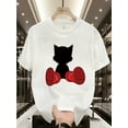 thumbnail image 1 of Men's Regular Size Casual Short-Sleeve T-Shirt with a Trendy Print, Made of Heavyweight Pure Cotton, Perfect for Spring And Summer., 1 of 6