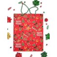 thumbnail image 2 of December Doodle Days Christmas Gift Bag featuring African American characters, 2 of 2