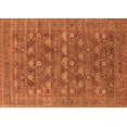 thumbnail image 1 of Ahgly Company Indoor Rectangle Oriental Orange Industrial Area Rugs, 8' x 12', 1 of 4