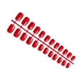 thumbnail image 1 of Soidarity 24 piezas de uñas postizas de ataúd de colores sólidos de forma cuadrada, uñas artificiales de personalidad DIY de longitud media para Juegos de manicura once Soidarity CE011407-11, 1 of 5