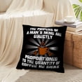thumbnail image 4 of LALILO Throw Pillow Covers Coffee Quote And Man Black Card Coffee Cushion Cover 18" x 18", 1372 Pack, 4 of 6
