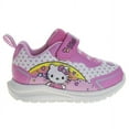 thumbnail image 2 of Hello Kitty Girls Light Up Fashion Sneakers. (Toddler Little Kids)Pink Multicolorr, Size: 10, 2 of 8