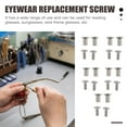 WAXIAYU 2 Sets Eyeglasses Screws Replacement Eyeglasses Screws Useful