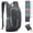 Black, variant on 10L Hiking Backpack Small Travel Hiking Daypack Lightweight Packable Backpack Casual Foldable Shoulder Bag