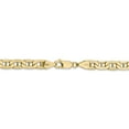 thumbnail image 4 of 14K Yellow Gold 5.5mm Semi-Solid Anchor Chain 24 Inch, 4 of 6