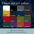 thumbnail image 5 of Fabricoat - Fabric paint for Art, Craft & DIY Design Projects - Non-Toxic & Washable - Paint Direct onto Clothes & Textile Fabrics - For Painting on Shoes, Tshirt Clothing & Denim (Purple) 125ml, 5 of 7