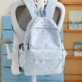 thumbnail image 5 of Weebloom Large School Backpack For Kids Girls Cute Heart Print Daily Large Capacity Backpack Bookbag Middle High School College Blue, 5 of 6