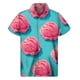 thumbnail image 4 of Camisa hawaiana con estampado 3D de helado de dibujos animados, camisas de verano con solapa para hombre y mujer, camisetas de manga corta, blusas de botones de gran tamaño, 4 of 4
