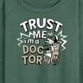 thumbnail image 3 of The Nightmare Before Christmas - Trust Me I'm A Doctor - Women's Lightweight French Terry Long Sleeve Shirt, 3 of 5