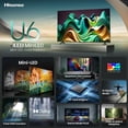 thumbnail image 4 of TV Hisense 85 pulgadas 4K Ultra HD Smart TV MiniLED 85U6N, 4 of 4