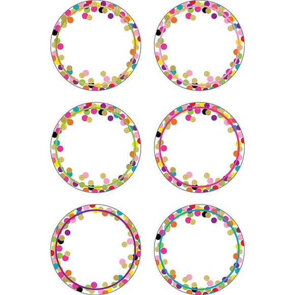 Confetti Accents - Pack of 3