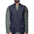 thumbnail image 4 of Atasi Traditional Printed Kurta Churidar Pajama Set With Nehru Jacket For Men, 4 of 5
