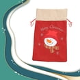 thumbnail image 4 of Billuyoard 2 bolsas de regalo de arpillera de Navidad para vacaciones, organizador de envoltura con cordón de gran capacidad, paquetes de Type3 NO3, 4 of 6