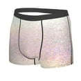 thumbnail image 2 of Fotbe Glitter Light Pearl Men’s Total Support Pouch Boxer Briefs, X-Temp Cooling, Moisture-Wicking Underwear, Regular, Long-leg and Trunk-Medium, 2 of 9