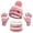 Pink, variant on Yoyauz Kids Winter Hat Scarf Mittens Set - 3pcs Warm Knit Beanie Cap and Circle Scarf and Gloves with Fleece Lining for Children Girls -