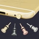 thumbnail image 4 of Matsuzay Enchufe antipolvo para auriculares, interfaz Jack de 3,5mm, tarjeta de teléfono antimóvil, Pin de tarjeta de recuperación para 5 6 Cables de audio/vídeo plata, 4 of 6