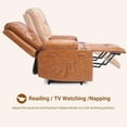 thumbnail image 5 of Power Lift Recliner Chair with Massage, Classic Single Sofa Lounge Chair with 2 Cup Holders Side Pocket, PU Leather Electric Lift Chair for Elderly, 5 of 7