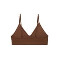 thumbnail image 6 of No Boundaries Women's Seamless Ribbed Triangle Bralette, Sizes XS-XXXL, 6 of 9