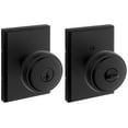 thumbnail image 3 of Kwikset 740SOKTRCT-4S Sora Single Cylinder Keyed Entry Door Knob Set - Brass, 3 of 7