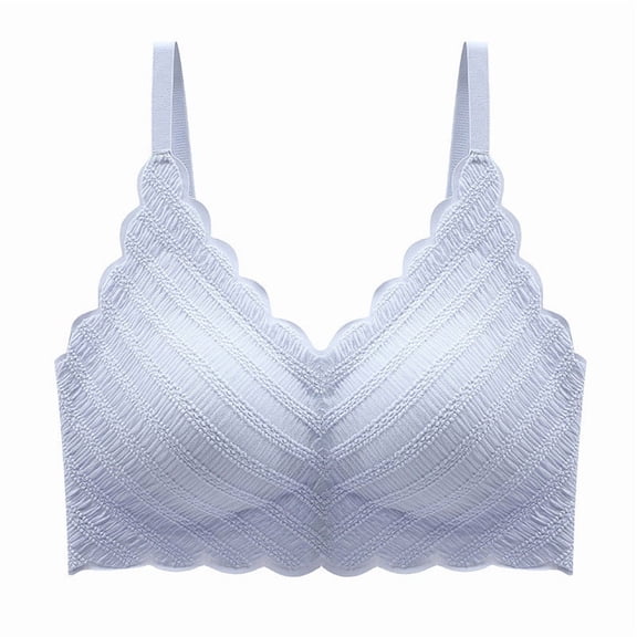 Wensltd T Shirt Bras for Women Push Up Full Coverage Wireless Support Seamless Design Comfortable Lift Solid Color Everyday Wear Bras