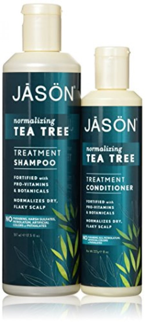 JASON All Nautral Organic Normalizing Tea Tree Shampoo and Conditioner