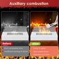 thumbnail image 3 of Wekvgz 48Pcs Tabletop Fire Pit Temperature Resistant Ceramic Wool Wick Ceramic Wool Wick Sponge Extend Burning Time Table Top Firepit Cotton for Tabletop Firepit Bioethanol Fireplaces, 3 of 11