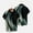 Noir, variante sur JUNWELL Chemises pour Hommes Grands et Forts Manches Courtes Liquidation Mode d'Été pour Hommes Style Hawaïen Chemises Décontractées à Manches Courtes