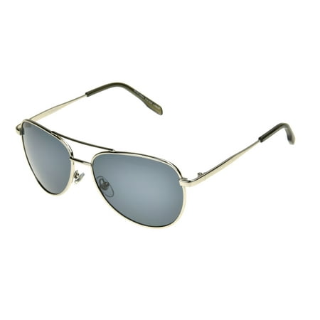 Foster Grant Women's Silver Aviator Sunglasses K02