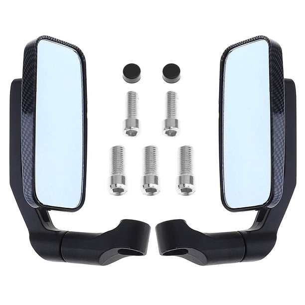 Universal Durable Modificado Universal Motocicleta Espejo Retrovisor Espejos Laterales 360 Grados Rotación Apto Para Motocicleta De Estilo De Moda 2 Uds Monstrate VI007226-00