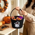 thumbnail image 6 of Under 5 Gifts for Kids!Halloween Candy Basket Reversible Fabric 7.9x5.5 in 5 Colors & Sturdy for Trick or Treat Party Snack Gift Decor Halloween Decor by MPOISVA, 6 of 7