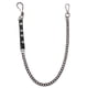 thumbnail image 4 of Cadena para billetera para mujeres y niñas, elegante, resistente, de hierro de 66 cm, moderna, con cierre para jeans. Negro, 4 of 9
