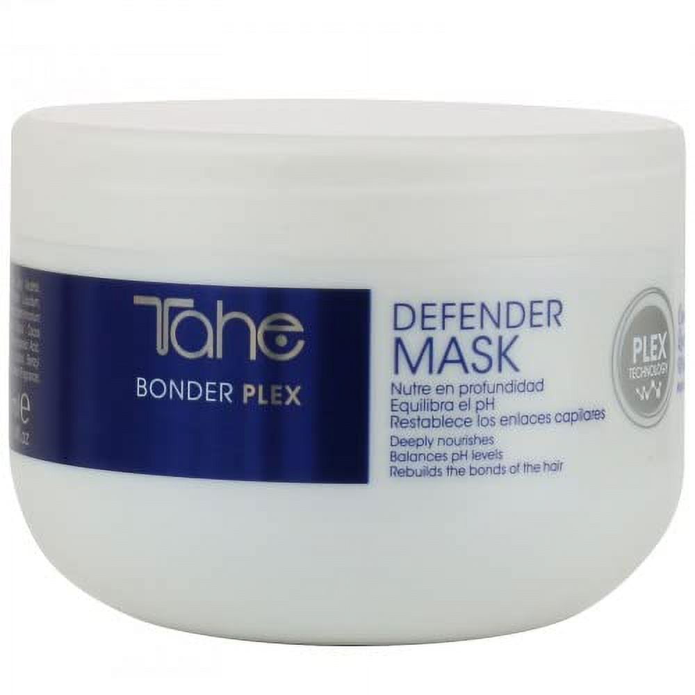 Tahe Defender Kit - Shampoo 400ml + Mask 300ml For Blonde Hair, With Coconut Oil and Marine Keratin