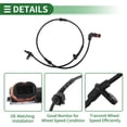 thumbnail image 4 of Unique Bargains ABS Wheel Speed Sensor Front Left Right ABS Sensor Anti-lock Braking System Sensor No.A2219055800/A2219055500 for Mercedes-Benz CL550 2011-2014, 4 of 7