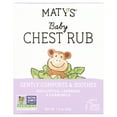 thumbnail image 3 of Maty’s Baby Chest Rub, Menthol and Petroleum Free, Cold and Congestion Relief, 1.5oz, 3 of 14