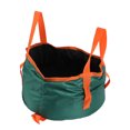 thumbnail image 1 of Portable Wash Basin, Collapsible Wash Container Multi Purpose Polyester Lightweight  For Camping Black Green, 1 of 8